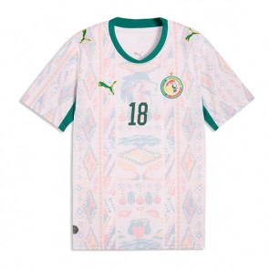 Senegal Ismaila Sarr #18 Hjemmebanetrøje VM 2026 Kortærmet